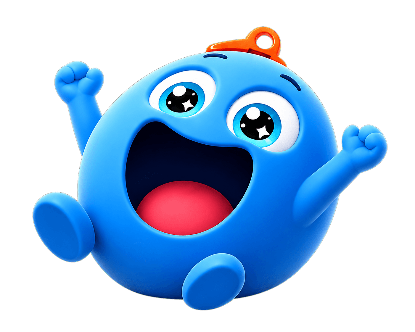 Echo celebrates with both arms raised.
