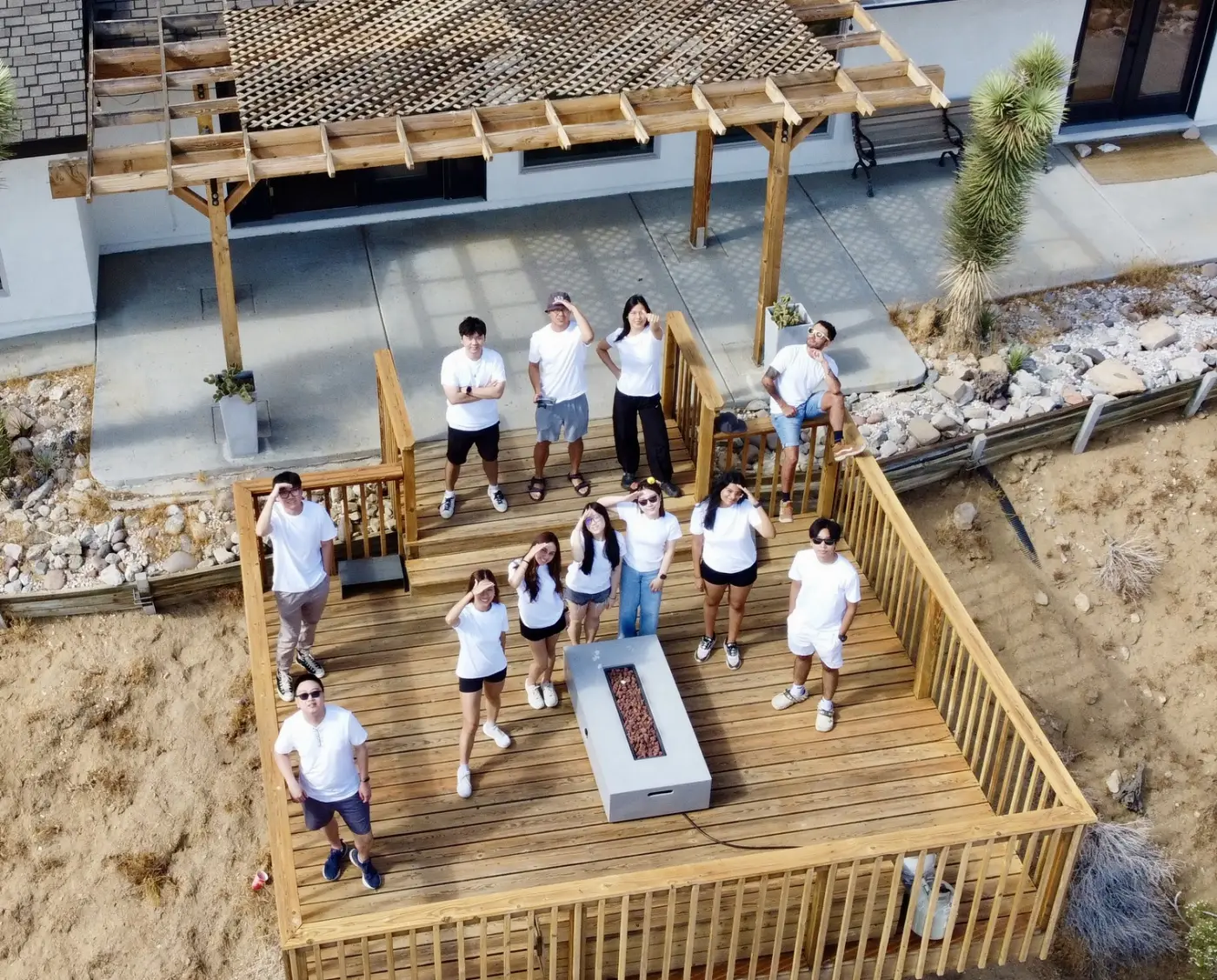 The Echo team together at a 2024 offsite
